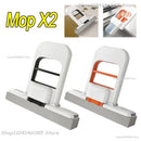Foldable Portable Handheld Mini Mop Cleaning Desktop Mop Home Replacement for Bathroom Kitchen Desktop Glass Living Room Car