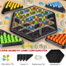 Triangle Chain Strategy Game