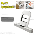 Foldable Portable Handheld Mini Mop Cleaning Desktop Mop Home Replacement for Bathroom Kitchen Desktop Glass Living Room Car