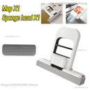 Foldable Portable Handheld Mini Mop Cleaning Desktop Mop Home Replacement for Bathroom Kitchen Desktop Glass Living Room Car