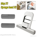 Foldable Portable Handheld Mini Mop Cleaning Desktop Mop Home Replacement for Bathroom Kitchen Desktop Glass Living Room Car