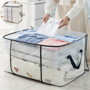 Large Transparent Storage Bag with Zipper &Handle