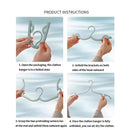 ABS clothes hanger ultra light travel portable clothes