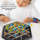 Triangle Chain Strategy Game