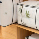 Large Transparent Storage Bag with Zipper &Handle
