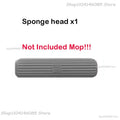 Foldable Portable Handheld Mini Mop Cleaning Desktop Mop Home Replacement for Bathroom Kitchen Desktop Glass Living Room Car