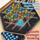 Triangle Chain Strategy Game